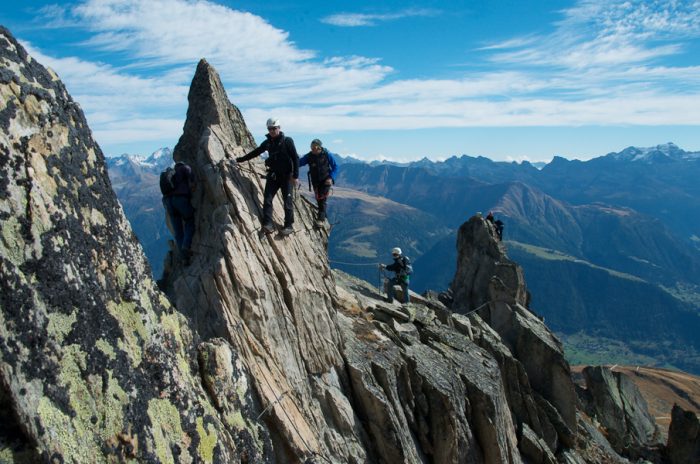 Via Ferrata at Fiesch-Eggishorn