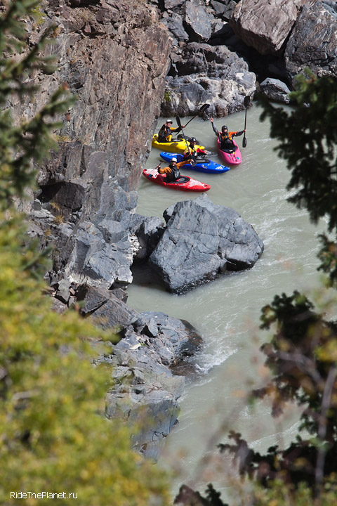 Kayaking in Kyrgyzstan is a true adventure