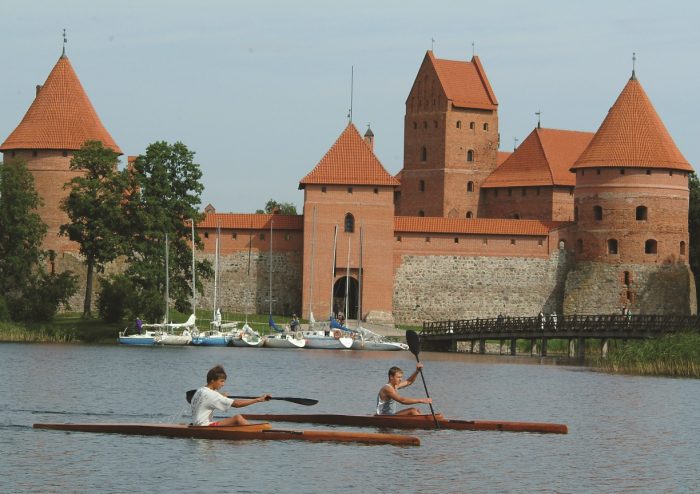 Water Sports in Galve Lake, Lithuania