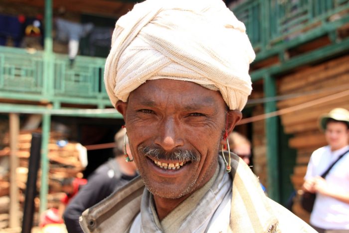 A Man from Far West Nepal, Humla