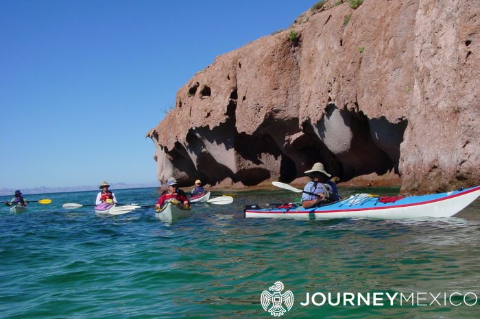 Kayaking in Baja California