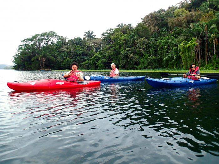 Kayaking in the Panama Canal Watershed