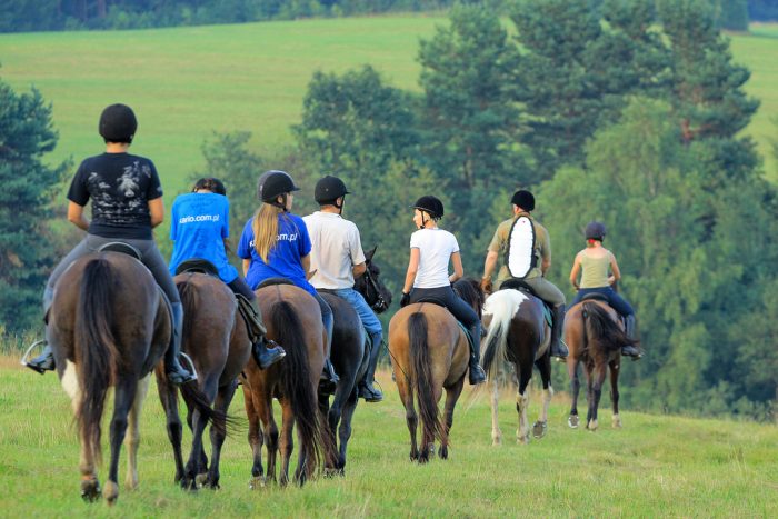 Horseback riding in Low Beskids