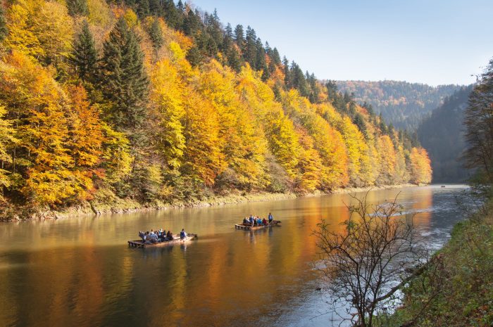 Rafting on the Dunajec River