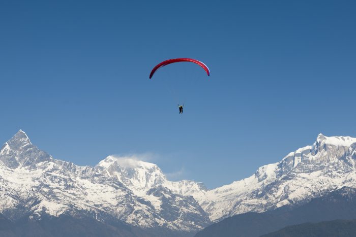 Himalayan Paragliding - Nepal Photo of the Day