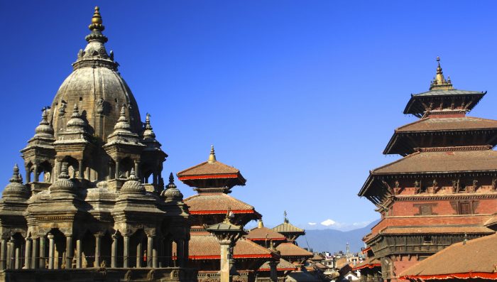 The ancient Skyline of Patan-Nepal