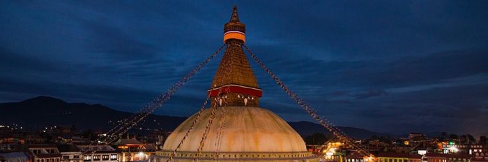 The Great Stupa of Bouddha - Kathmandu, Nepal