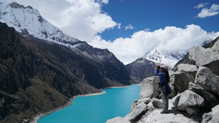 Beautiful Views from Lake Paron. Huaraz - Ancash