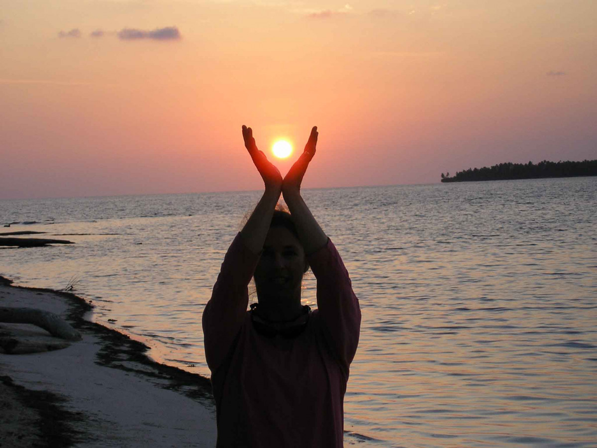 Magical Sun Set at Guna Yala