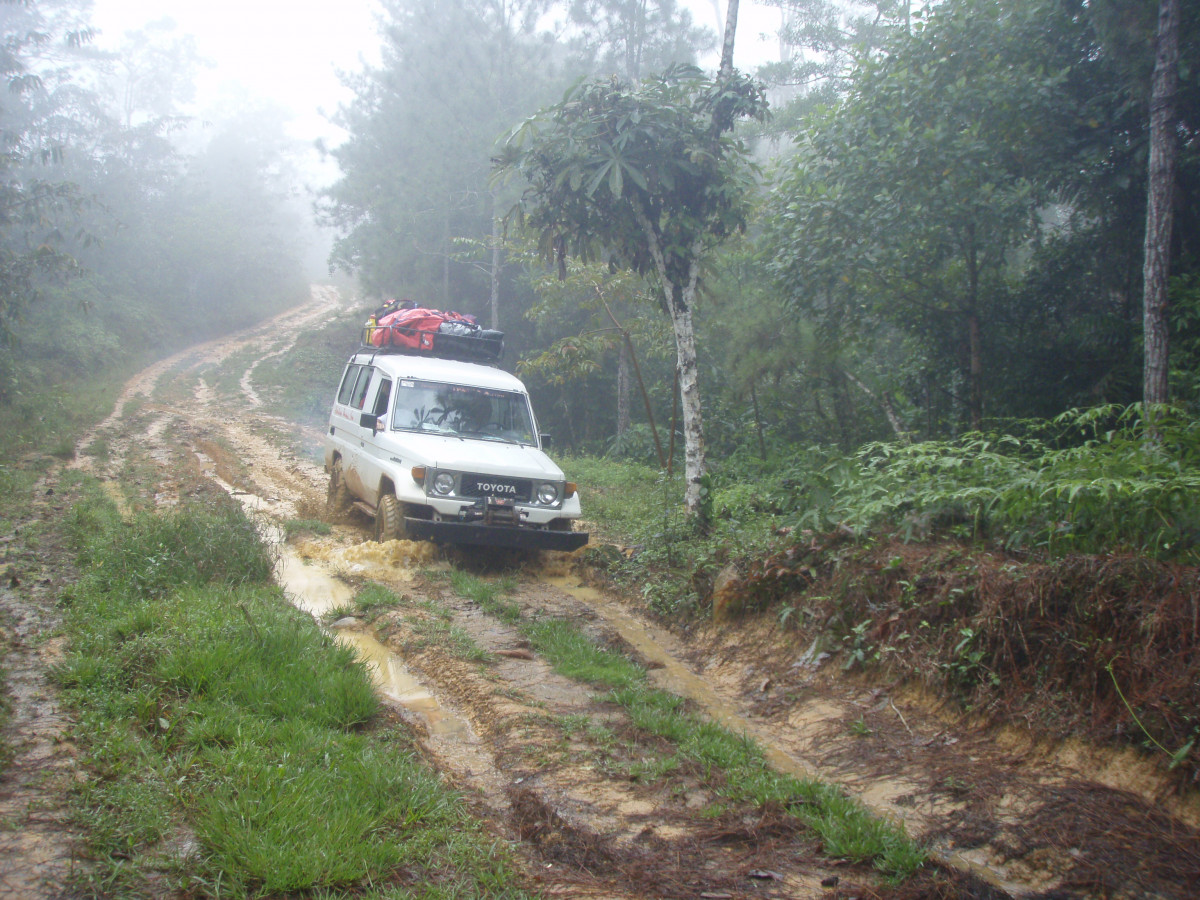 FWD toward upper head of Chagres National Park