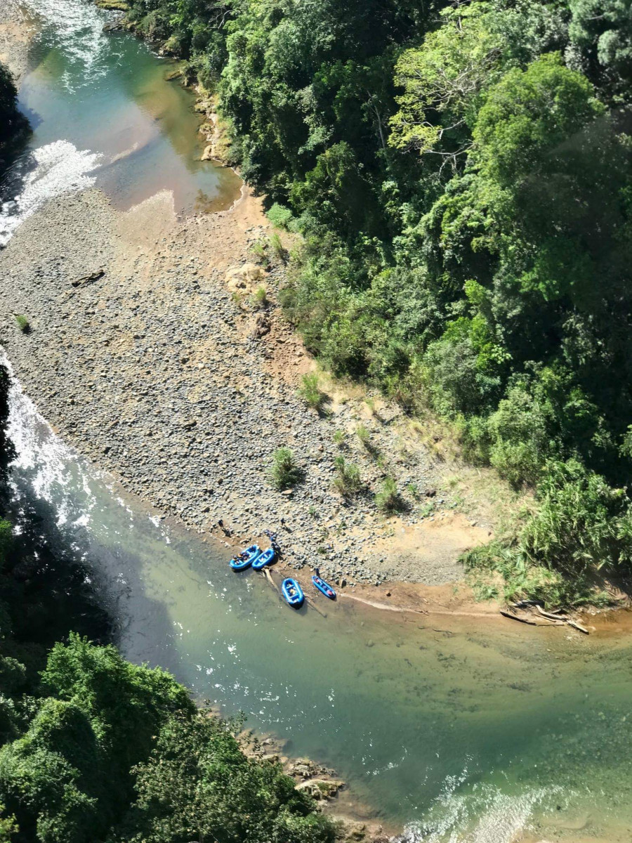 Chagres Challenge Heli Rafting