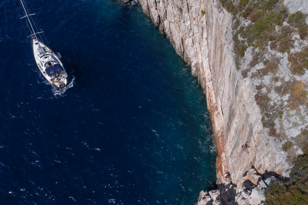 Climbing In Croatia On Our 2017 Voyage