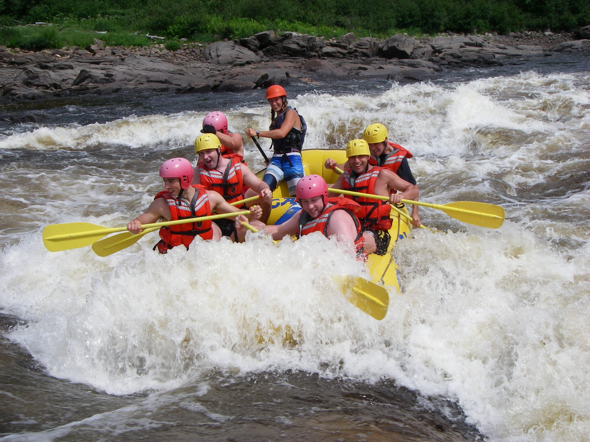 Rafting On Lake Saint-Jean's Powerful Feeder Rivers