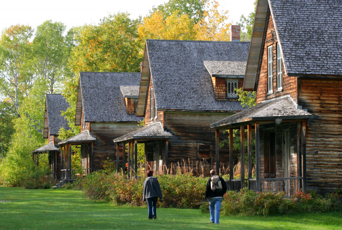 History comes to life at Val-Jalbert, an authentic 1920s ghost town