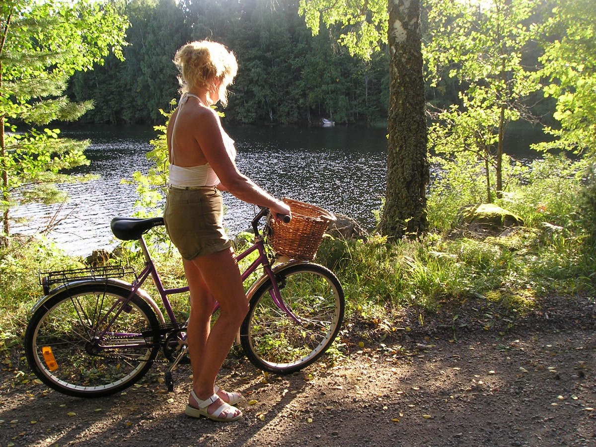 Cycling Tours On Small Gravel Roads