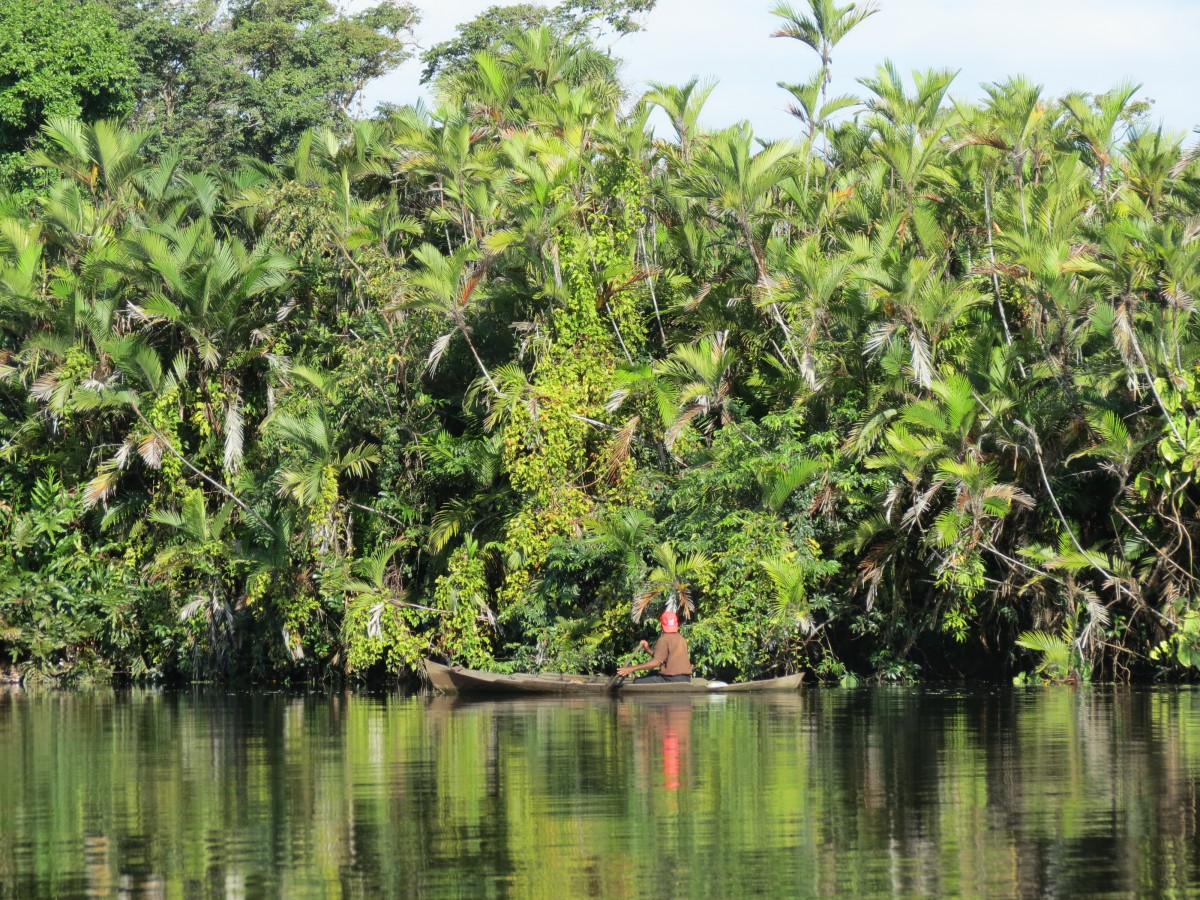 Fisherman returning home