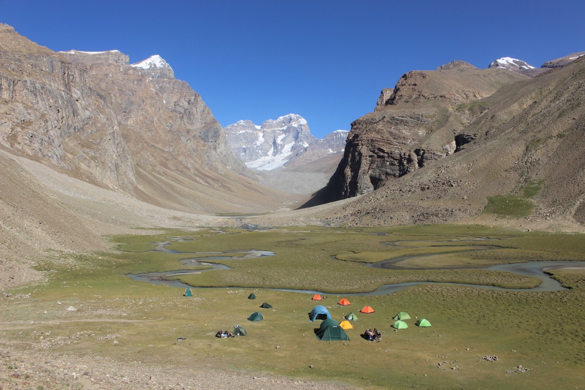 Camp site by Engels Peak