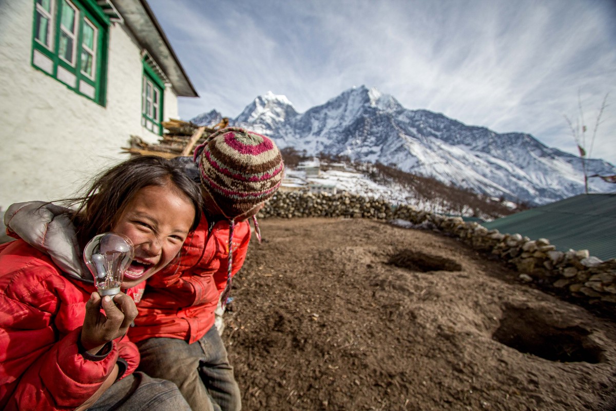 The legendary smiles of the Himalayas