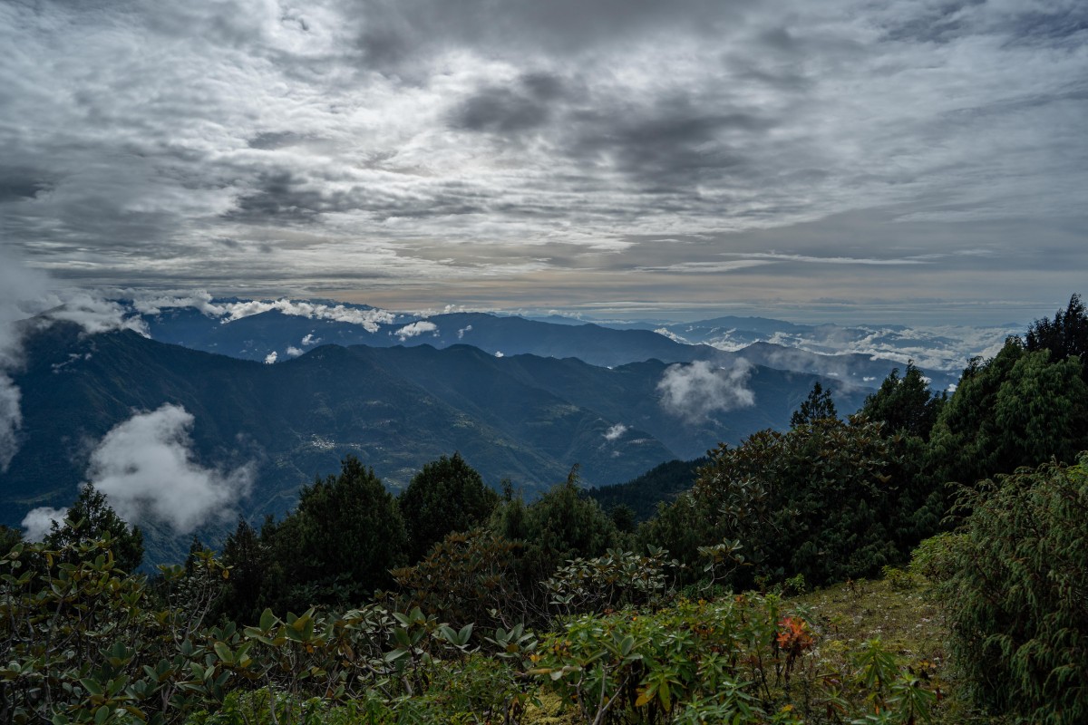 End of monsoon in Nepal