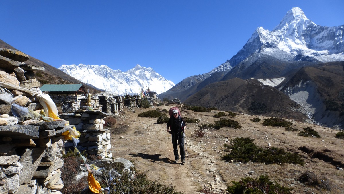 Beautiful mount Ama Dablam