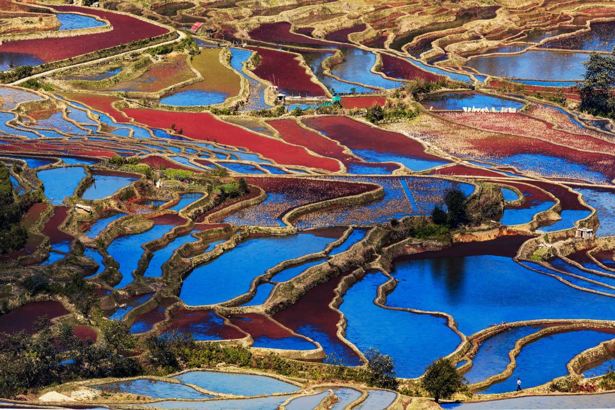 Yuanyang Terraces in Honghe, South Yunnan, Southwest China