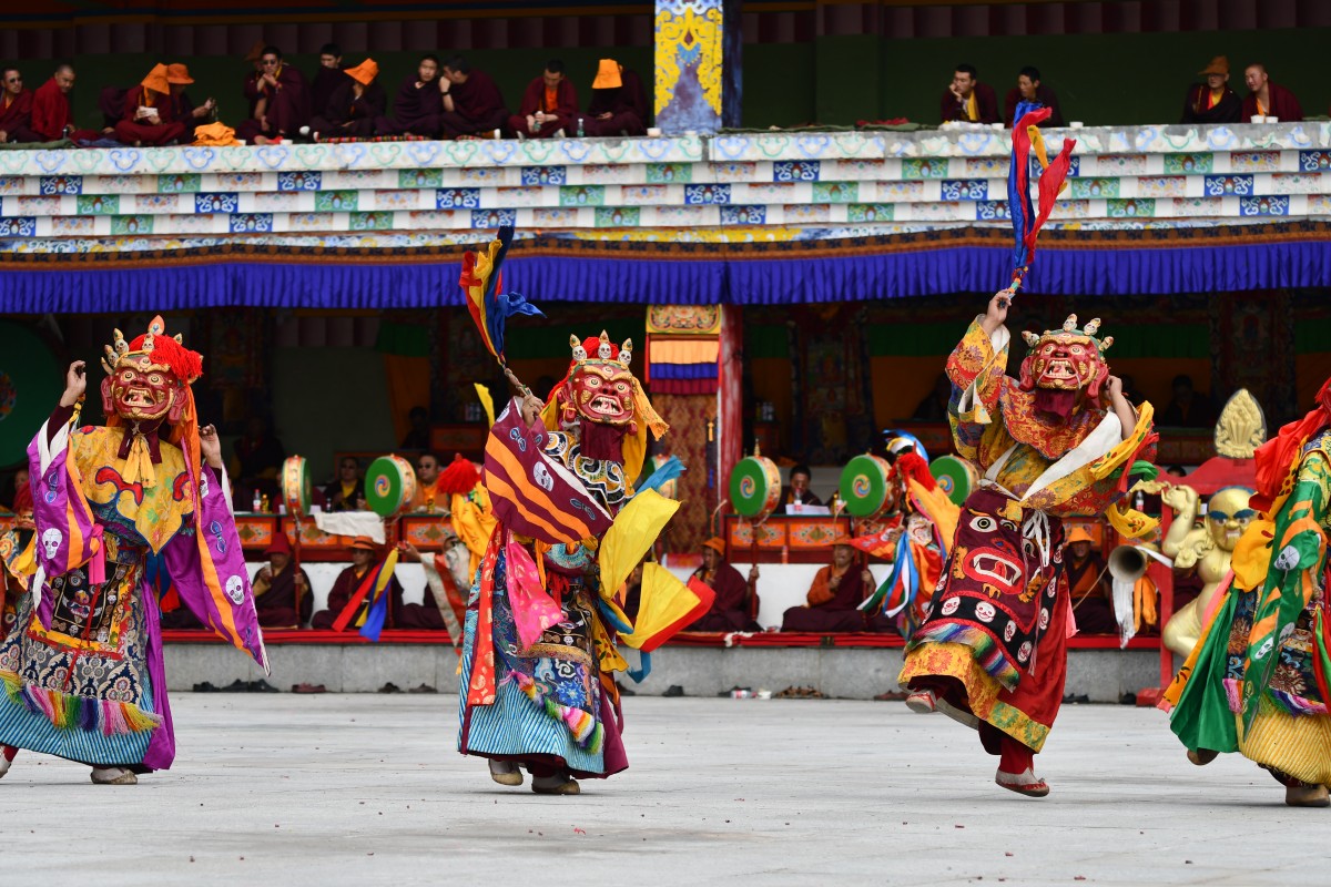 Mask Dance Festival at Katok Monastery