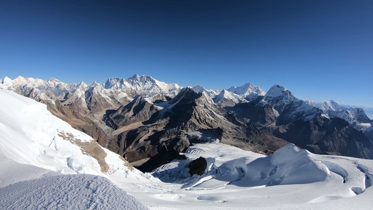 Mera Peak 6476 m./ 21247 ft. in Nepal