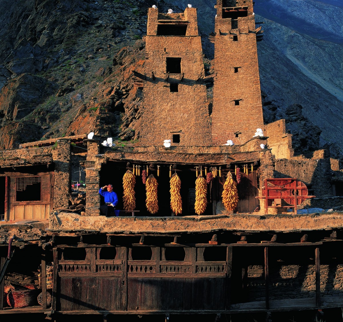 Taoping Village of Qiang Minority in Lixan, Aba, West Sichuan