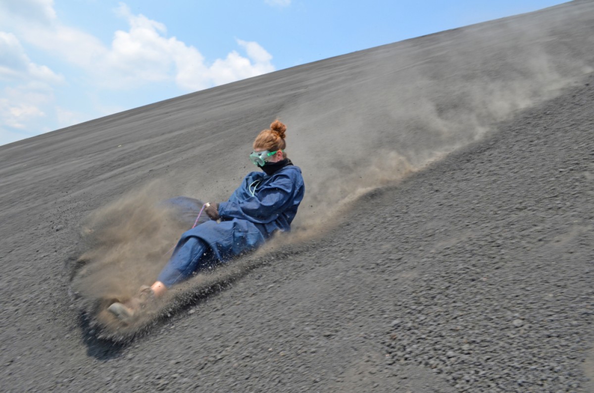 Volcano Boarding at Cerro Negro, Nicaragua