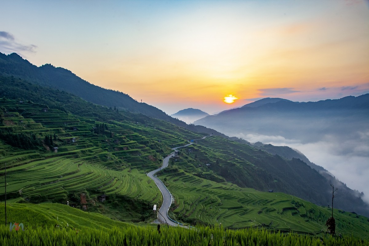 Jiabang Terraces in Southeast Guizhou