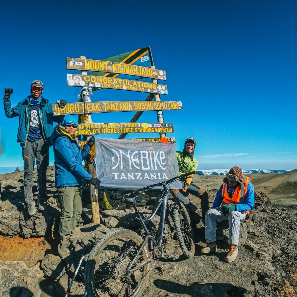 Climb Kilimanjaro by bike