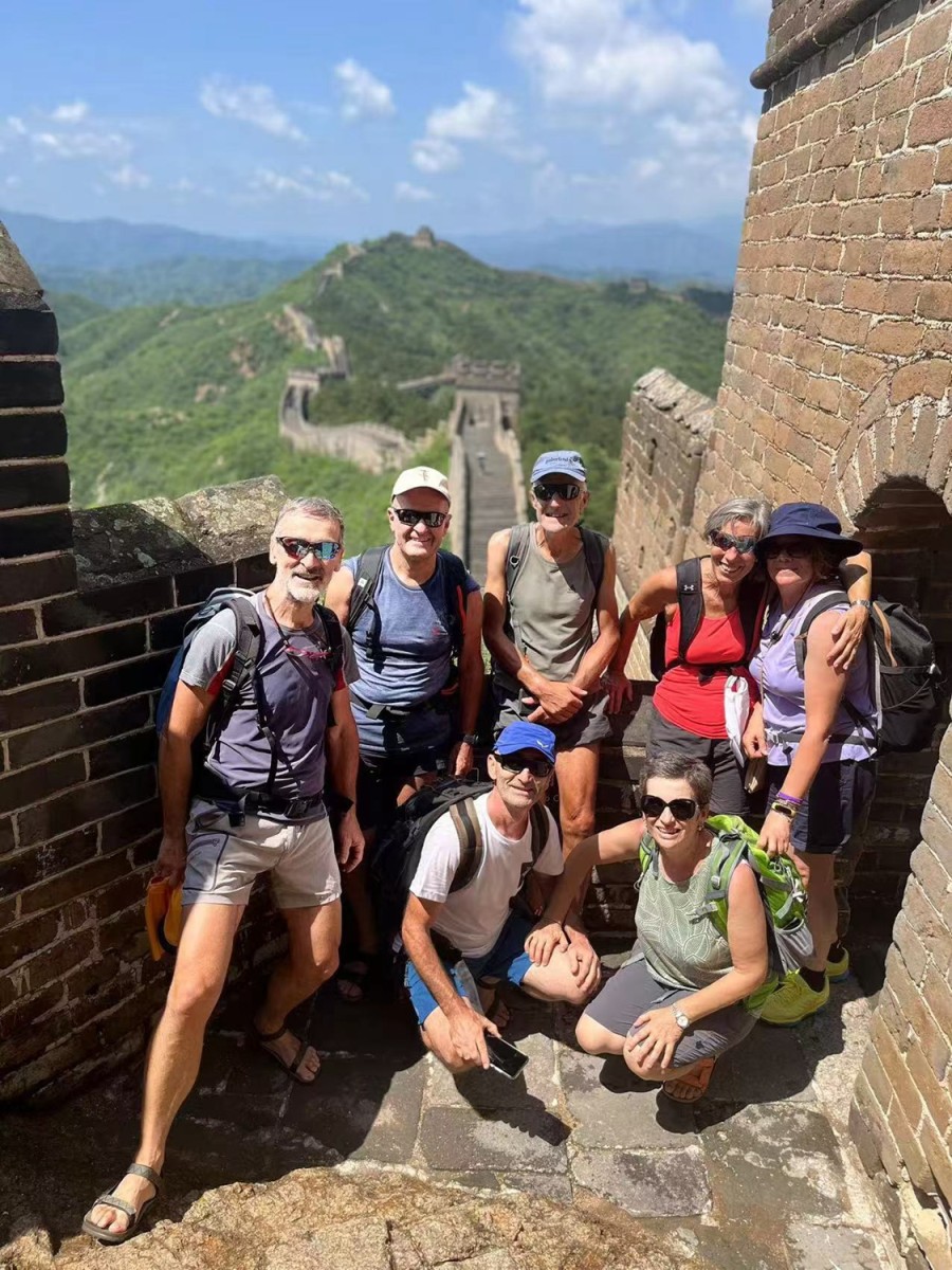 Trekking on Jinshanling Great Wall