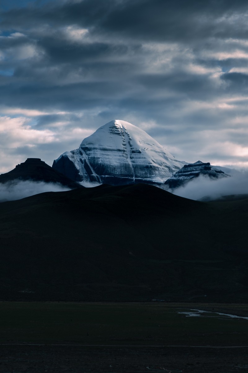 Today's Holy Mountain Kailash in West Tibet